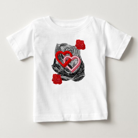 ベビーロンパース ベビーTシャツ (正面)