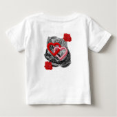 ベビーロンパース ベビーTシャツ (裏面)