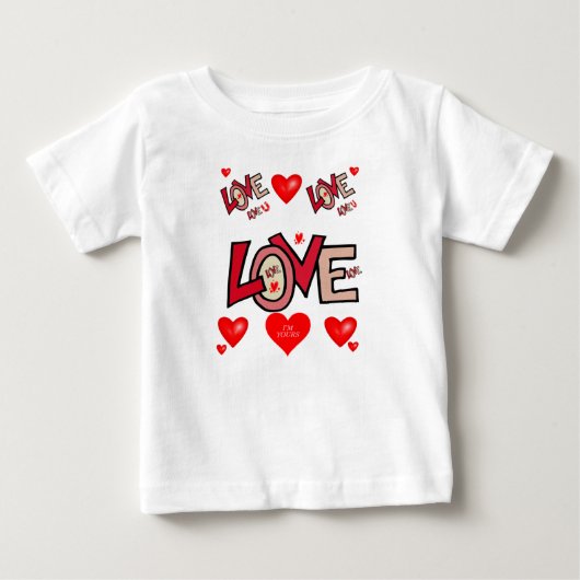 ベビーロンパース ベビーTシャツ (正面)