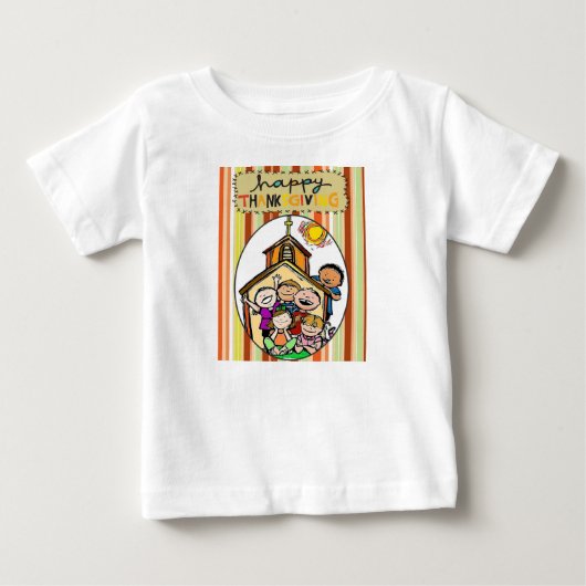 ベビーロンパース ベビーTシャツ (正面)