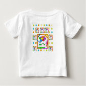 ベビーロンパース ベビーTシャツ (裏面)