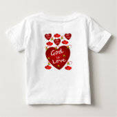 ベビーロンパース ベビーTシャツ (裏面)