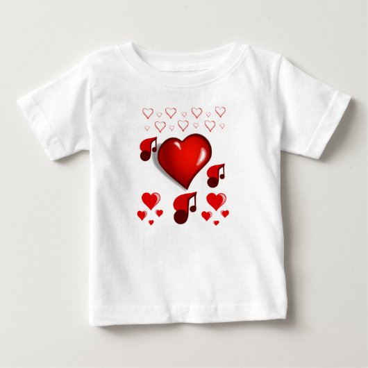 ベビーロンパース ベビーTシャツ (正面)