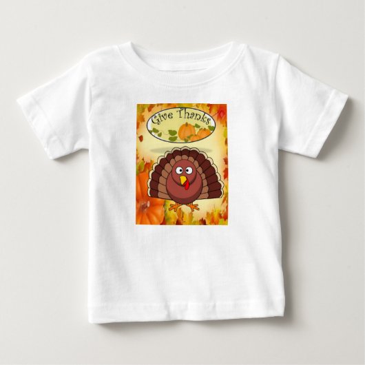 ベビーロンパース ベビーTシャツ (正面)