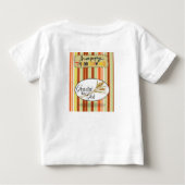 ベビーロンパース ベビーTシャツ (裏面)
