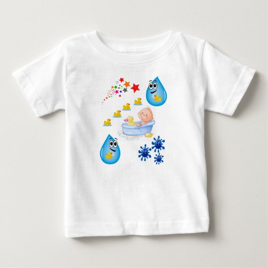 ベビーロンパース ベビーTシャツ (正面)