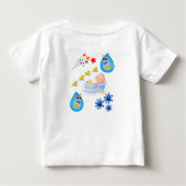 ベビーロンパース ベビーTシャツ (裏面)