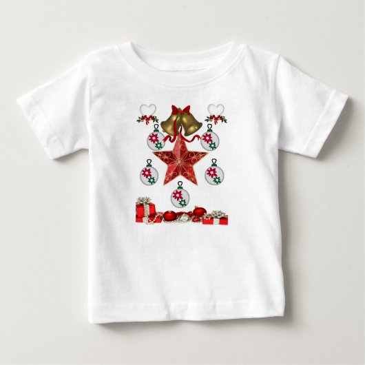 ベビーロンパース ベビーTシャツ (正面)