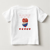ベビーロンパース ベビーTシャツ (裏面)