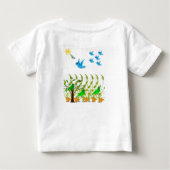 ベビーロンパース ベビーTシャツ (裏面)