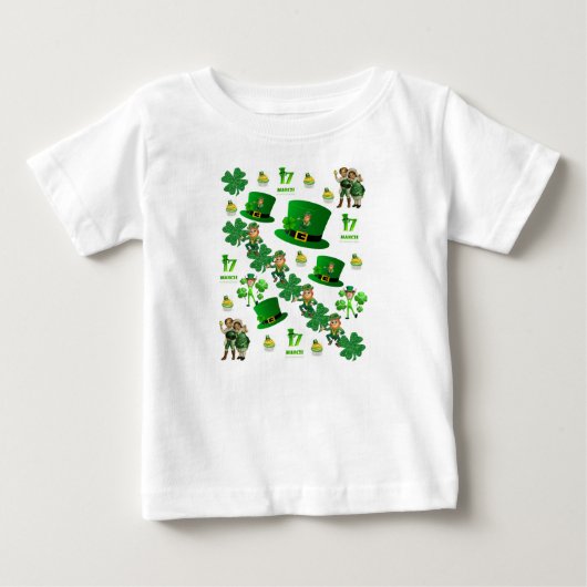ベビーロンパース ベビーTシャツ (正面)