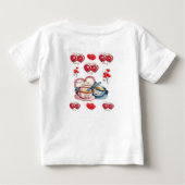 ベビーロンパース ベビーTシャツ (裏面)