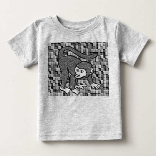 ベビーロンパース ベビーTシャツ (正面)