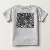 ベビーロンパース ベビーTシャツ (裏面)