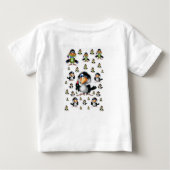 ベビーロンパース ベビーTシャツ (裏面)