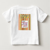 ベビーロンパース ベビーTシャツ (裏面)