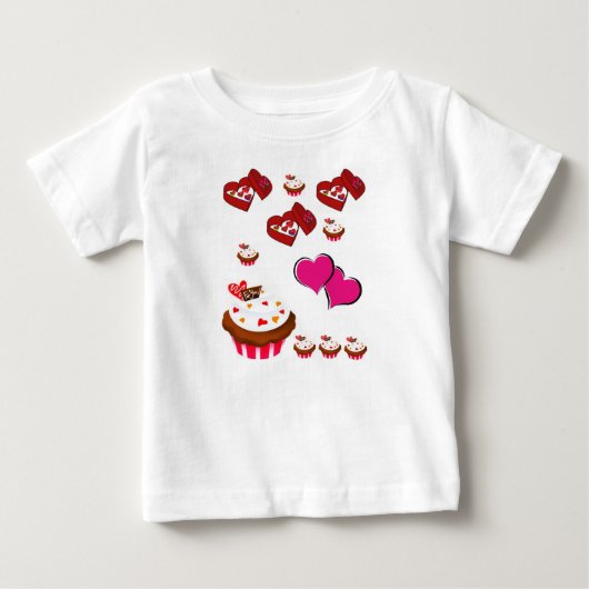 ベビーロンパース ベビーTシャツ (正面)