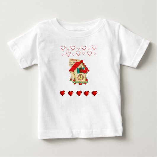 ベビーロンパース ベビーTシャツ (正面)
