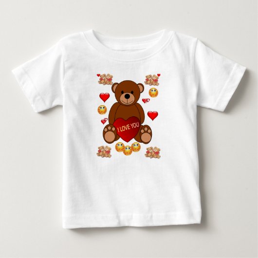 ベビーロンパース ベビーTシャツ (正面)