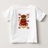 ベビーロンパース ベビーTシャツ (裏面)