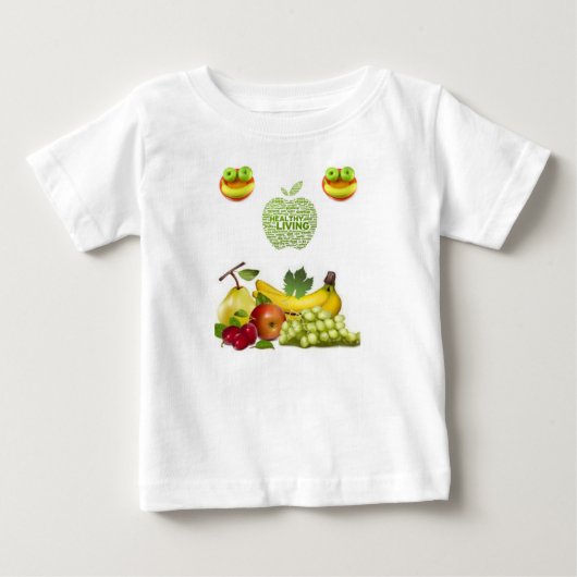 ベビーロンパース ベビーTシャツ (正面)