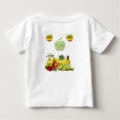 ベビーロンパース ベビーTシャツ (裏面)