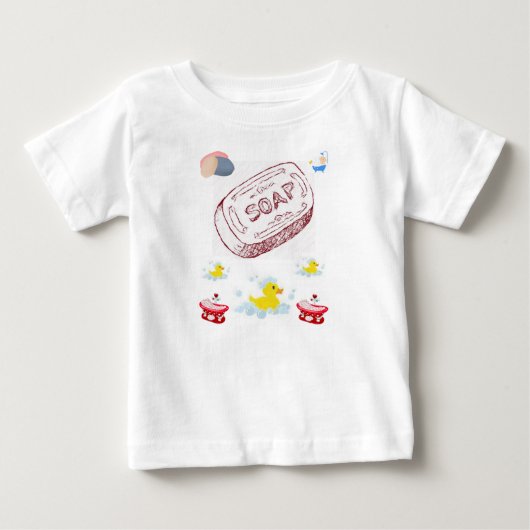 ベビーロンパース ベビーTシャツ (正面)