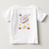 ベビーロンパース ベビーTシャツ (裏面)