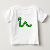 ベビーロンパース ベビーTシャツ (裏面)