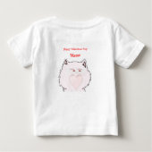 ベビーロンパース ベビーTシャツ (裏面)