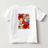 ベビーロンパース ベビーTシャツ (裏面)