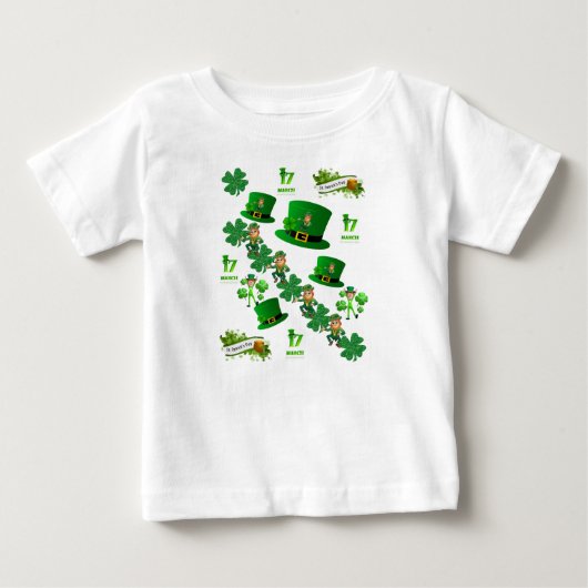 ベビーロンパース ベビーTシャツ (正面)
