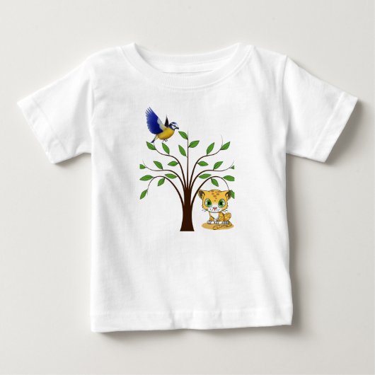 ベビーロンパース ベビーTシャツ (正面)