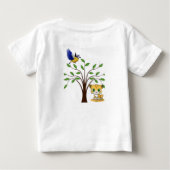 ベビーロンパース ベビーTシャツ (裏面)