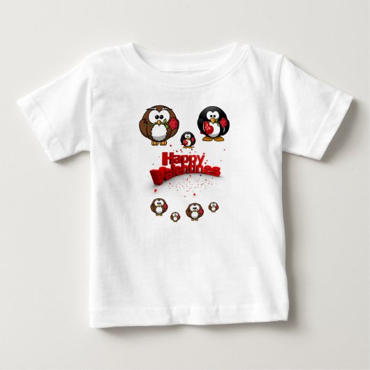 ベビーロンパース ベビーTシャツ (正面)