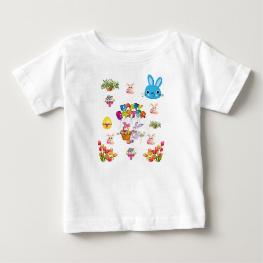 ベビーロンパース ベビーTシャツ (正面)