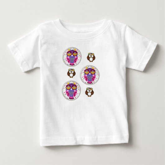 ベビーロンパース ベビーTシャツ (正面)