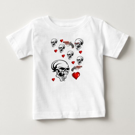 ベビーロンパース ベビーTシャツ (正面)