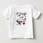 ベビーロンパース ベビーTシャツ (裏面)