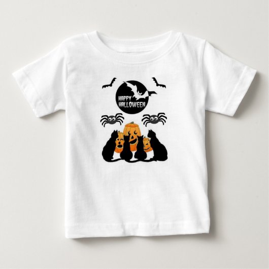 ベビーロンパース ベビーTシャツ (正面)