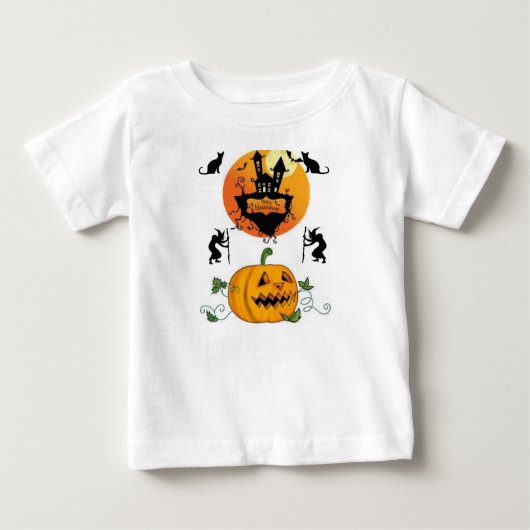 ベビーロンパース ベビーTシャツ (正面)