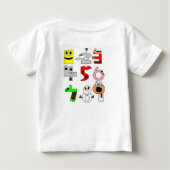 ベビーロンパース ベビーTシャツ (裏面)