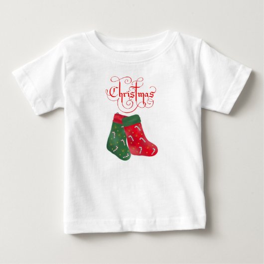 ベビーロンパース ベビーTシャツ (正面)