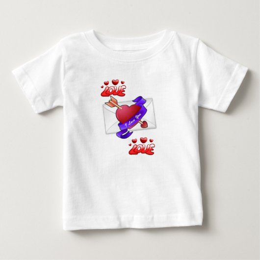 ベビーロンパース ベビーTシャツ (正面)