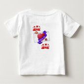 ベビーロンパース ベビーTシャツ (裏面)