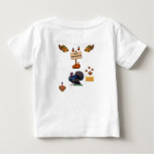 ベビーロンパース ベビーTシャツ (裏面)