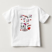 ベビーロンパース ベビーTシャツ (裏面)