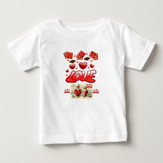 ベビーロンパース ベビーTシャツ (正面)