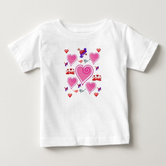 ベビーロンパース ベビーTシャツ (正面)