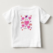 ベビーロンパース ベビーTシャツ (裏面)